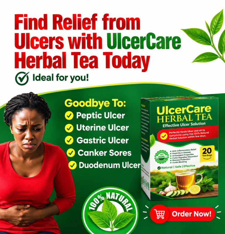 UlcerCare Herbal Tea Relief Ad